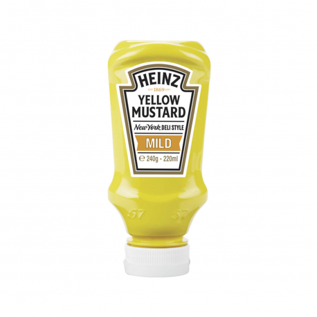 Heinz μουστάρδα New York deli style mild (240g)