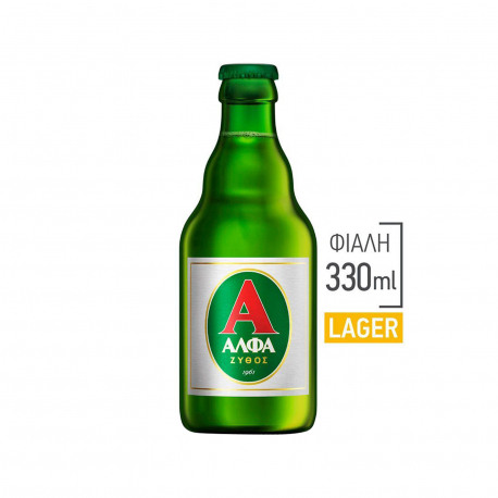 Άλφα μπίρα retro lager (330ml)