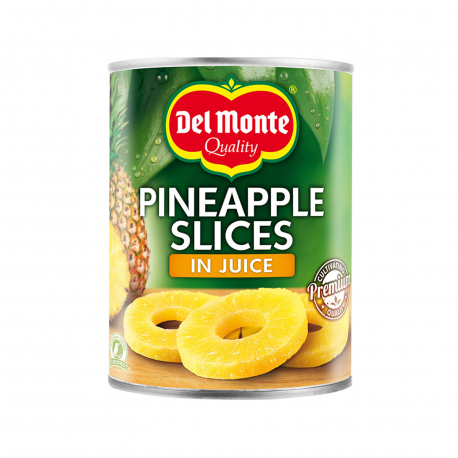 Del Monte quality κομπόστα σε χυμό ανανάς φέτες (350g)