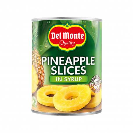 Del Monte quality κομπόστα σε σιρόπι ανανάς φέτες (350g)