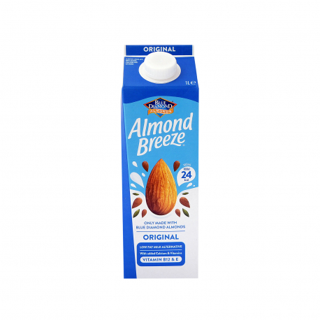 Blue diamond ρόφημα αμυγδάλου almond breeze original - vegetarian, vegan (1lt)