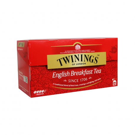 Twinings τσάι μαύρο english breakfast (25φακ.)