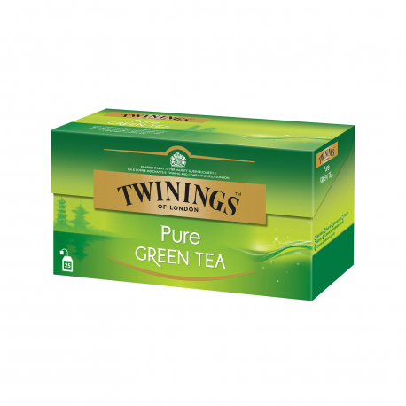 Twinings τσάι πράσινο pure green (25φακ.)