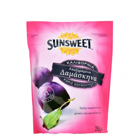 Sunsweet δαμάσκηνα αποξηραμένα χωρίς κουκούτσι φρούτα αποξηραμένα (250g)