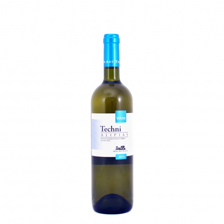 Wine art estate κρασί λευκό tecnhi alipias sauvignon blanc, ασύρτικο (750ml)