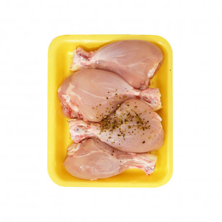 Κοτόπουλο μπούτι νωπό τυποποιημένο κοντό χωρίς πέτσα/ με ρίγανη Ελλάδος