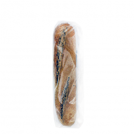 Θανόπουλος ψωμί μπαγκέτα ολικής αλέσεως κατεψυγμένη, αναθερμασμένη μεσαία