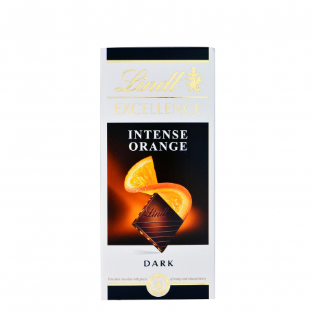 Lindt σοκολάτα υγείας excellence intense orange (100g)