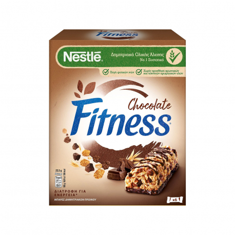 Fitness μπάρα δημητριακών σοκολάτα (6x23.5g)