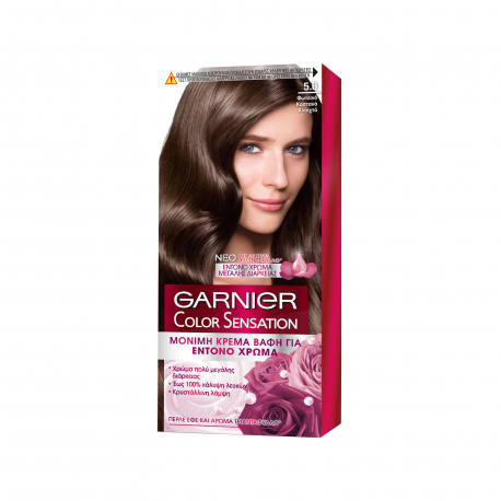 Garnier βαφή μαλλιών color sensation φωτεινό ανοιχτό Nο. 5 (110ml)