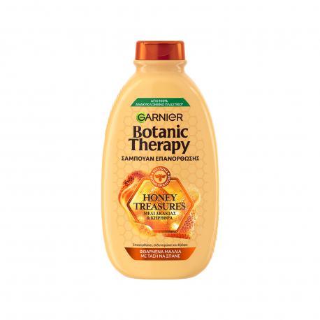 Garnier σαμπουάν μαλλιών botanic therapy honey treasures/ φθαρμένα μαλλιά (400ml)