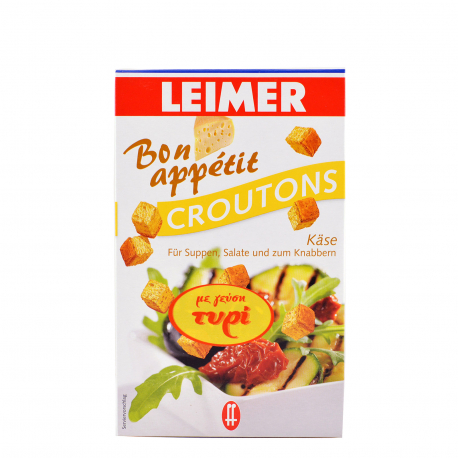 Leimer κρουτόν bon apetit με γεύση τυρί - vegetarian (100g)
