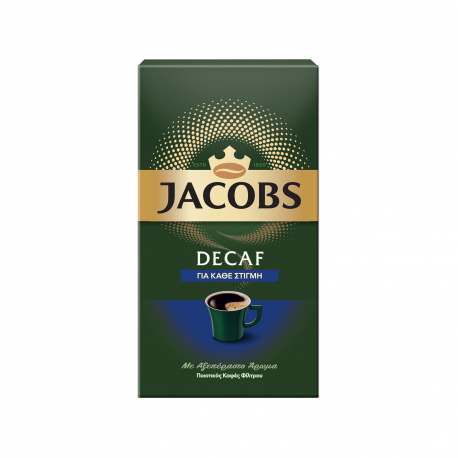 JACOBS ΚΑΦΕΣ ΦΙΛΤΡΟΥ DECAF - Χωρίς καφεΐνη (250g)