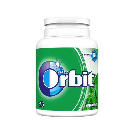 ORBIT ΤΣΙΧΛΕΣ SPEARMINT - Χωρίς προσθήκη ζάχαρης (64g)