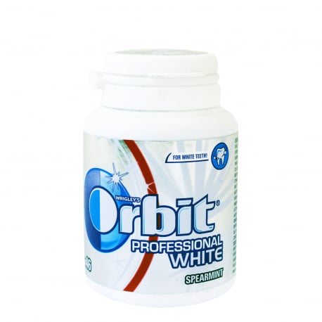 Orbit τσίχλες professional white spearmint - (64g)