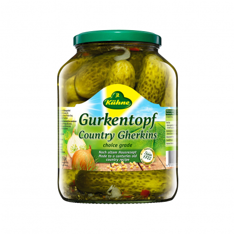 Kuhne αγγουράκια pickled sweet & sour - κονσέρβα λαχανικών (850g)