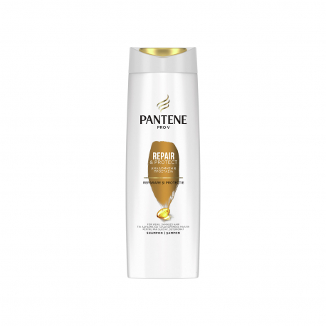 Pantene σαμπουάν μαλλιών αναδόμηση & προστασία για αδύναμα ή ταλαιπωρημένα μαλλιά (360ml)