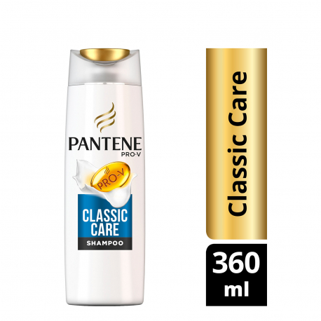Pantene σαμπουάν μαλλιών classic care (360ml)