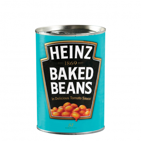 Heinz φασόλια μαγειρεμένα baked beans σε σάλτσα τομάτας όσπρια μαγειρεμένα (415g)
