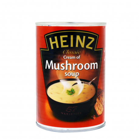 HEINZ ΣΟΥΠΑ ΕΤΟΙΜΗ CREAM OF MUSHROOM - Vegetarian,Προϊόντα που μας ξεχωρίζουν (400g)