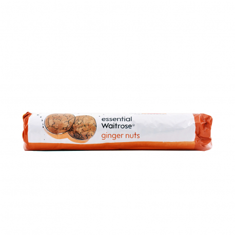 Waitrose μπισκότα essential ginger nuts - vegan (300g)