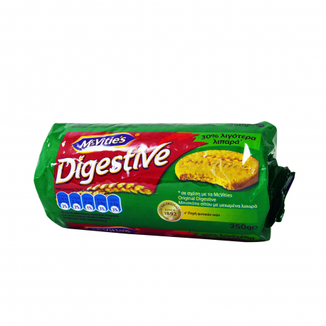 Macvitie's μπισκότα digestive λιγότερα λιπαρά (250g)