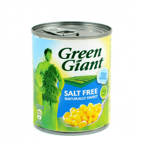 GREEN GIANT ΚΑΛΑΜΠΟΚΙ ΚΟΚΚΟΙ SALT FREE NATURALLY SWEET - Προϊόντα που μας ξεχωρίζουν (165g)