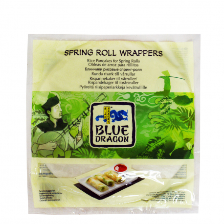 Blue dragon φύλλο ρυζιού για spring rolls (134g)