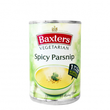 Baxters σούπα έτοιμη vegetarian spicy parsnip - vegetarian, προϊόντα που μας ξεχωρίζουν (400g)
