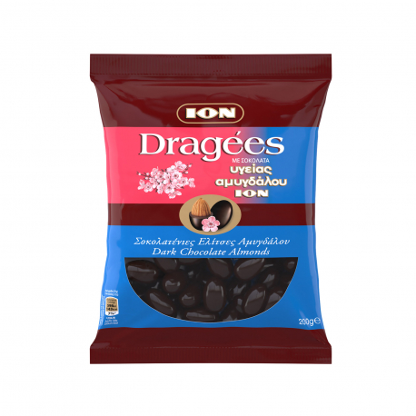 Ίον κουφετάκια dragees σοκολάτα υγείας αμυγδάλου (200g)