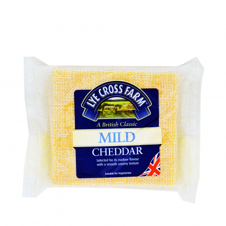 Lye cross farm τυρί ημίσκληρο cheddar mild κίτρινο (200g)