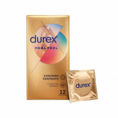 Durex προφυλακτικά realfeel (12τεμ.)