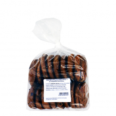 Σούλτου κουλουράκια μουστοκούλουρα μαλακά με κομμάτια σοκολάτας (400g)