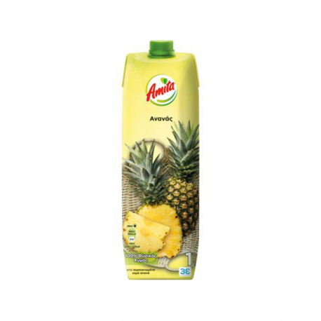 Amita 100% φυσικός χυμός ανανάς (1lt)