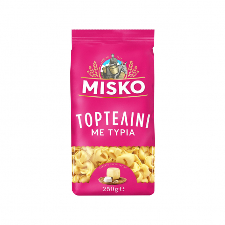 Misko πάστα ζυμαρικών τορτελίνι με τυριά (250g)