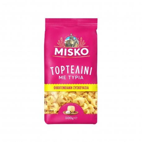 Misko πάστα ζυμαρικών τορτελίνι με τυριά (500g)