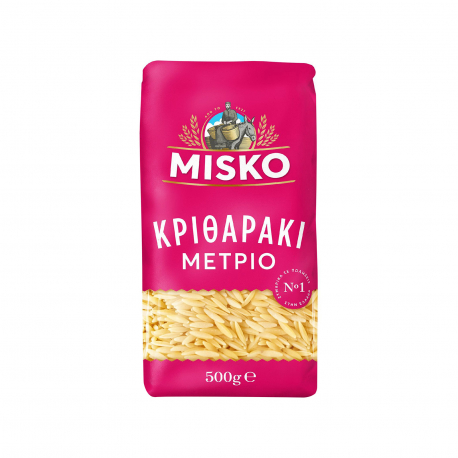 Misko πάστα ζυμαρικών κριθαράκι μέτριο (500g)