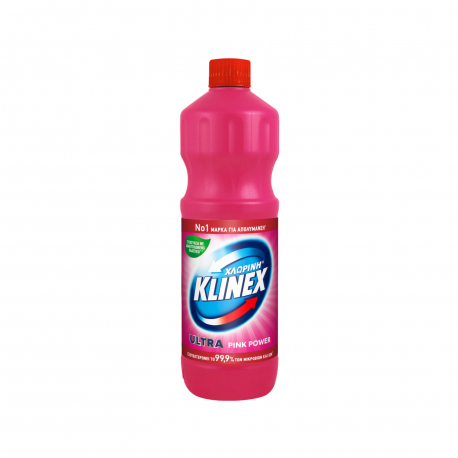 Klinex χλωρίνη ultra protection pink power (1250ml)