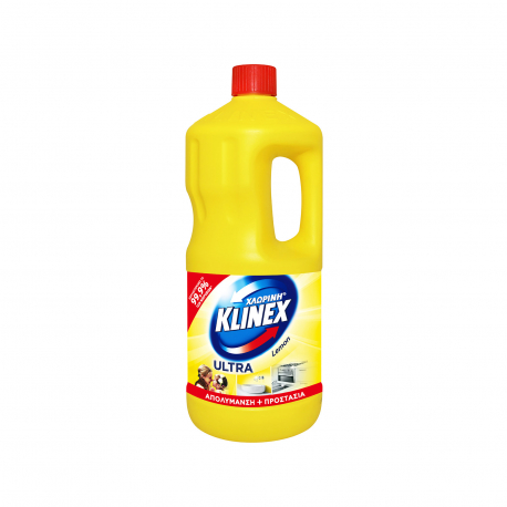 Klinex χλωρίνη ultra protection lemon (2lt)