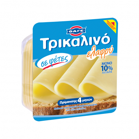 Φάγε τυρί μαλακό τρικαλινό ελαφρύ σε φέτες (200g)