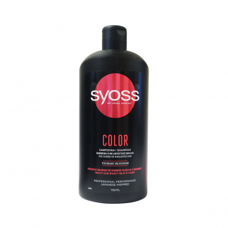 Syoss σαμπουάν μαλλιών color luminace & protect βαμμένα μαλλιά (750ml)