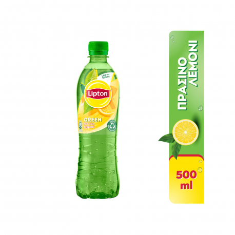 Lipton έτοιμο αφέψημα πράσινου τσαγιού με άρωμα λεμόνι (500ml)