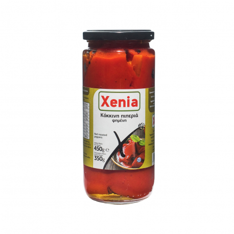 Xenia πιπεριές κόκκινες ψημένες κονσέρβα λαχανικών (350g)