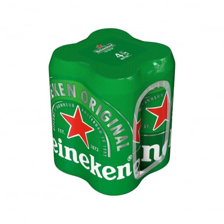 Heineken μπίρα lager (4x500ml)