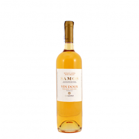 ΕΟΣ Σάμου κρασί λευκό γλυκό Samos vin doux μοσχάτο (750ml)