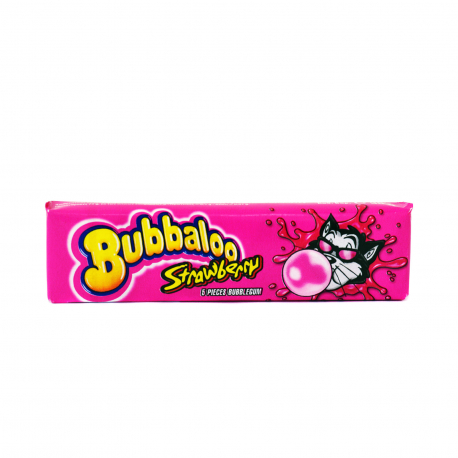 Bubbaloo τσίχλες strawberry (38g)