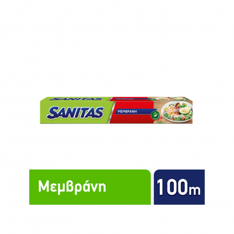 Sanitas μεμβράνη wrap 100 μέτρα