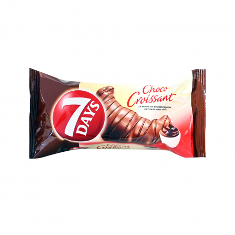 7days κρουασάν choco με επικάλυψη σοκολάτας & γέμιση κρέμα κακάο (60g) (-0.8€)
