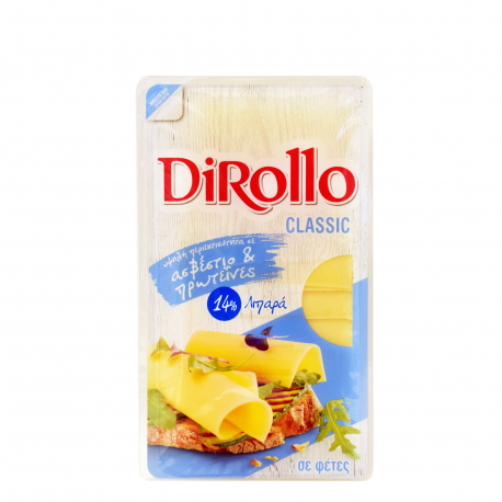 Dirollo τυρί μαλακό classic σε φέτες (175g)