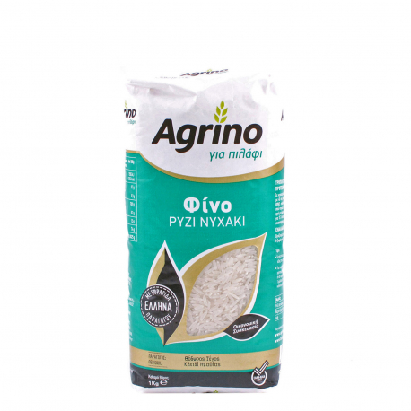 Agrino ρύζι νυχάκι φίνο για πιλάφι - χωρίς γλουτένη, από Έλληνα παραγωγό (1kg)